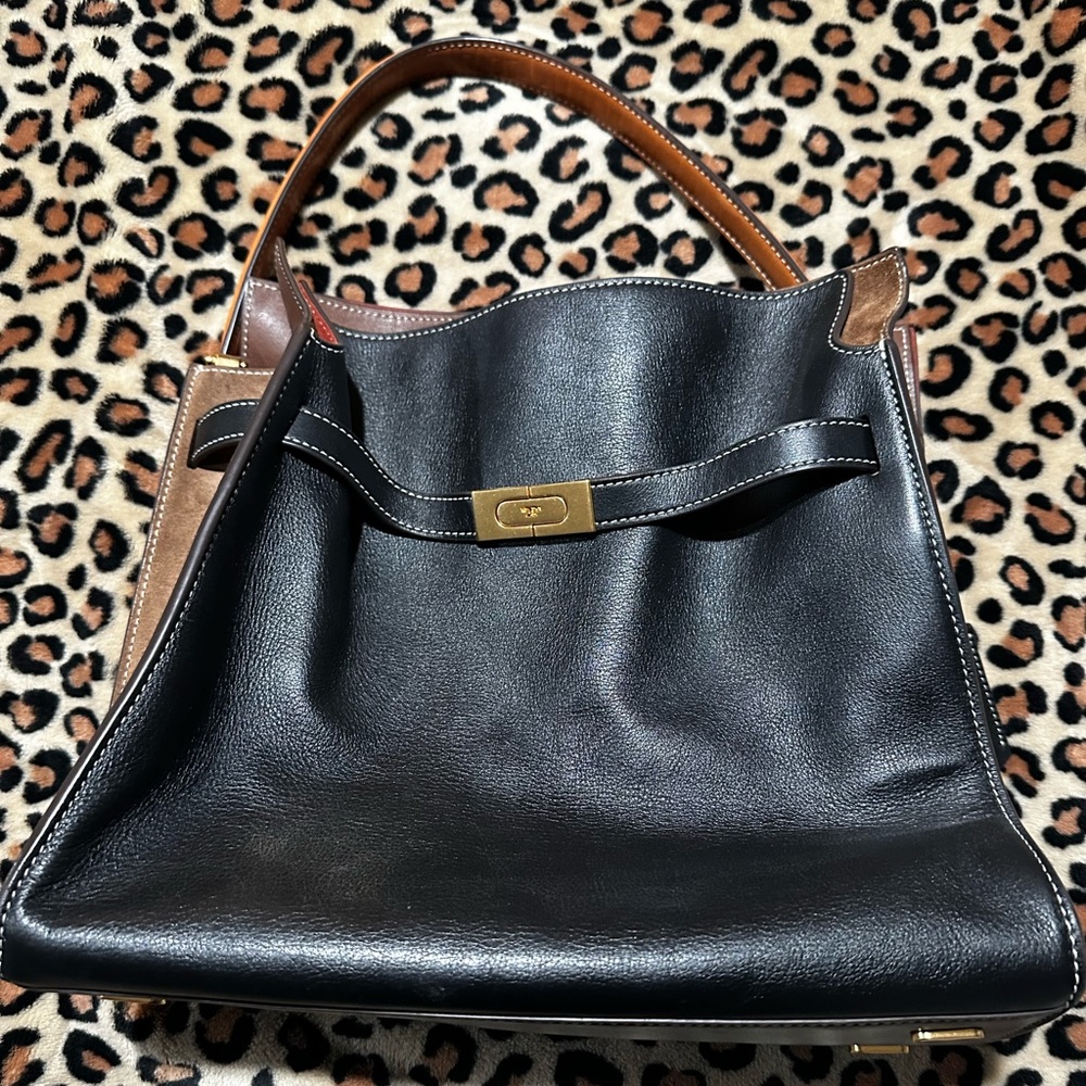 Authentic Tory Burch SMALL LEE RADZIWILL DOUBLE BAG